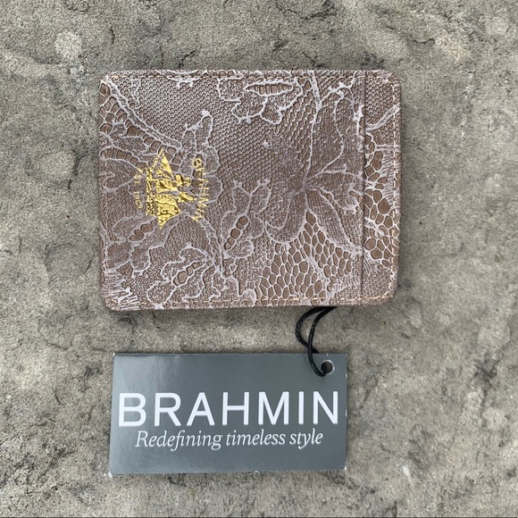 BRAHMIN Leather Kristen Card/ID Case - Picture 2 of 3